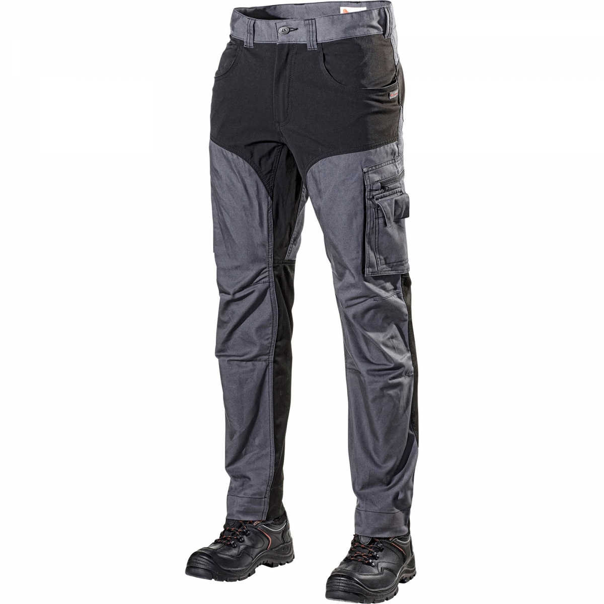 TROUSER 1842PB GRIJS/ZWART