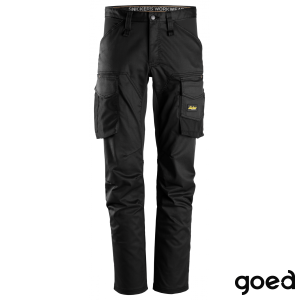 6803 Stretch Werkbroek zonder Kniezakken Zwart